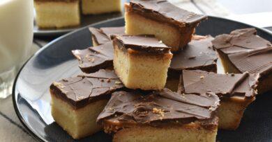 Einfaches Millionaire`s Shortbread mit Salted Caramel Rezept