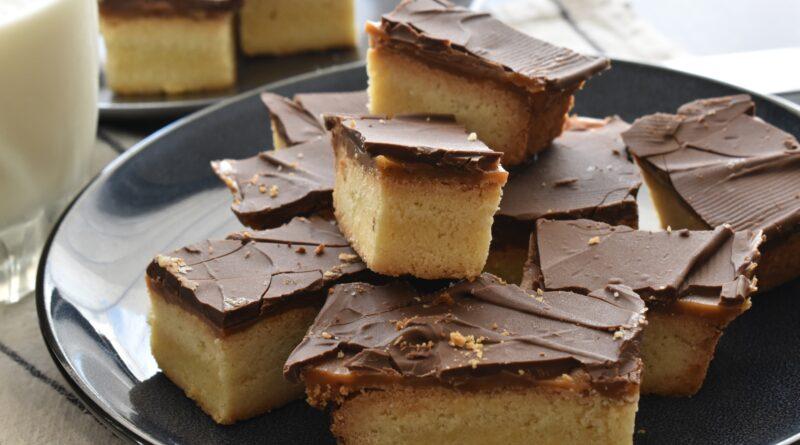 Einfaches Millionaire`s Shortbread mit Salted Caramel Rezept