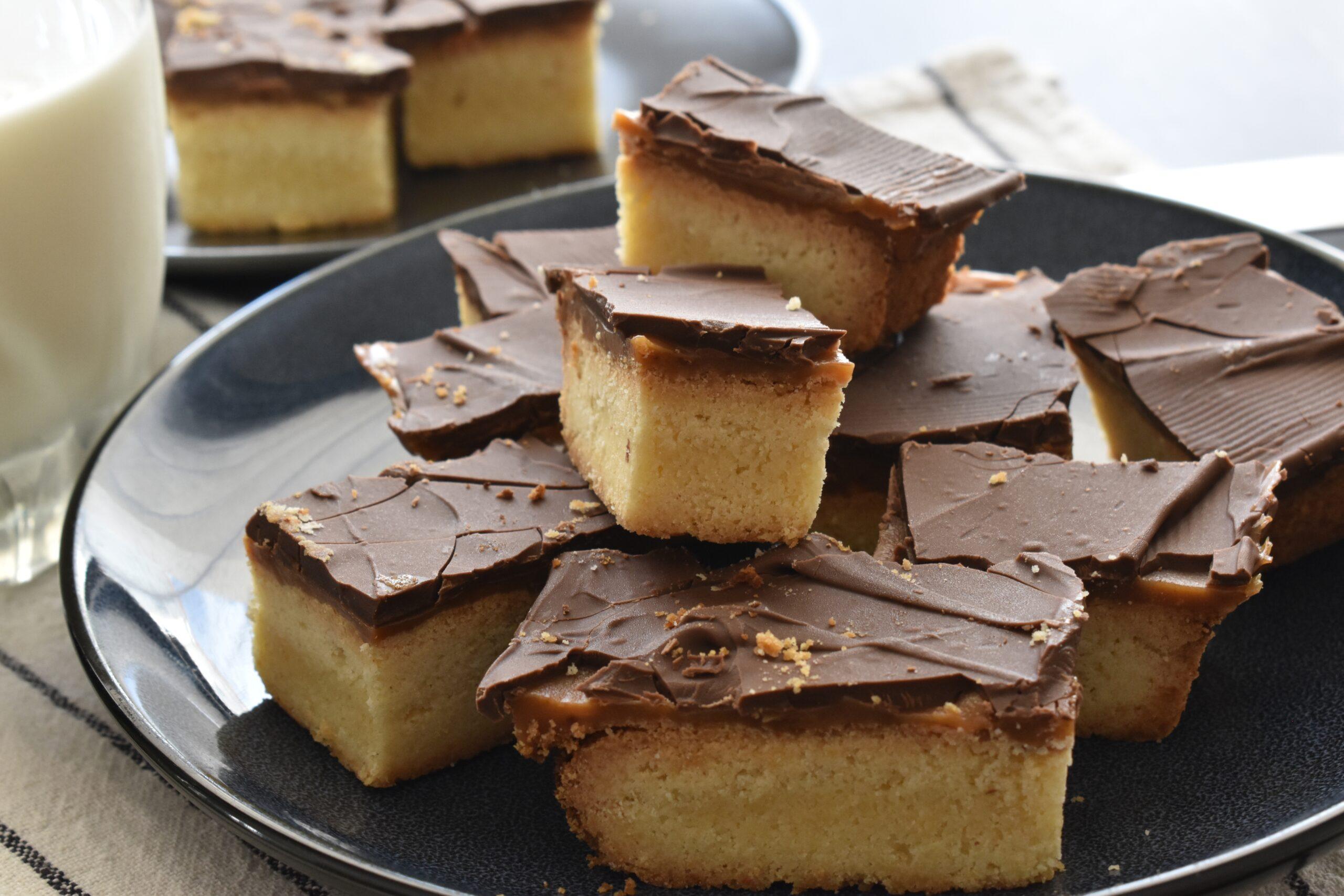 Einfaches Millionaire`s Shortbread mit Salted Caramel Rezept - Einfach ...