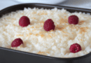 Himbeere Milchreis Kuchen