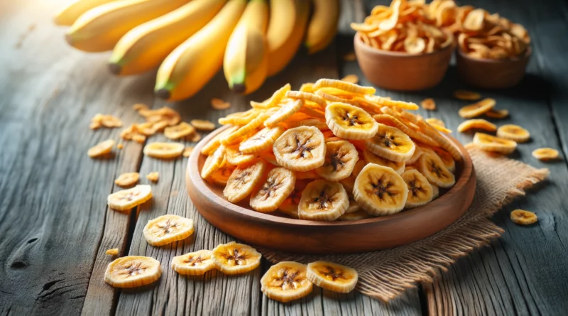 Bananenchips selber machen: Ein einfacher Snack